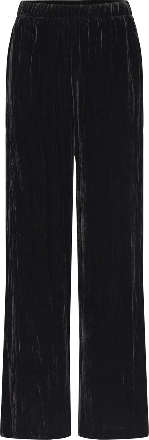 Se Rosemunde Trousers Kvinde Sort Bukser Str 44 - Velour hos Magasin ved Magasin