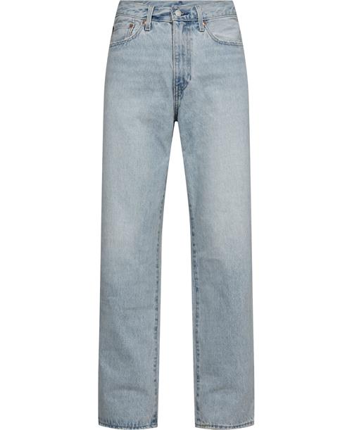 Se Levi's 568 Loose Straight Baby Blue E Mand Light Indigo Jeans Straight Fit Str W32 / L34 - hos Magasin ved Magasin