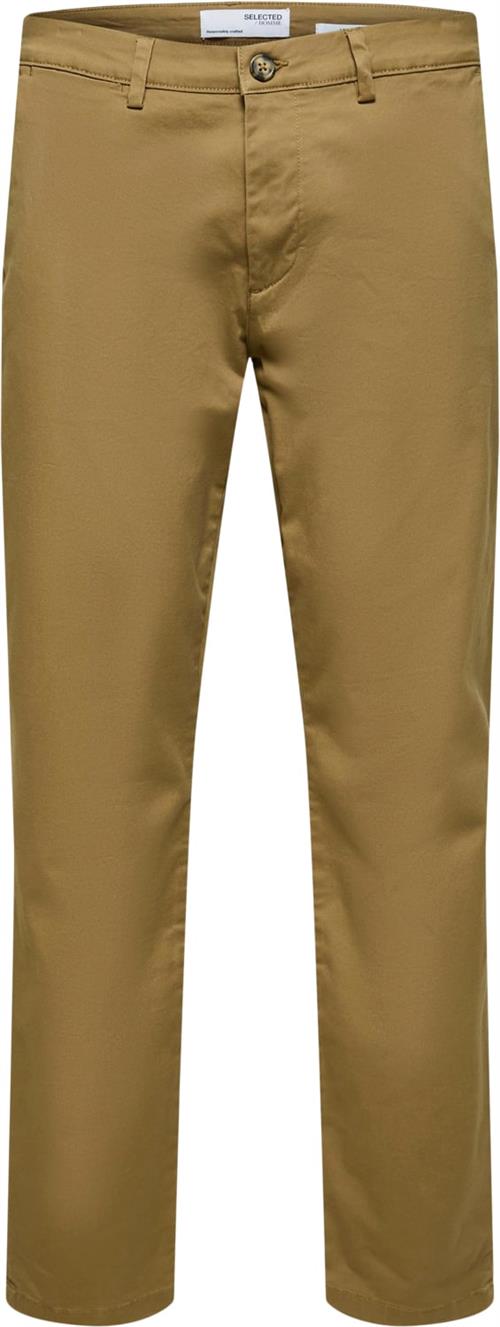 Se Selected Homme Slhslimnew Miles 175 Flex Chino W Mand Ermine Chinos Str "32/""34" - hos Magasin ved Magasin