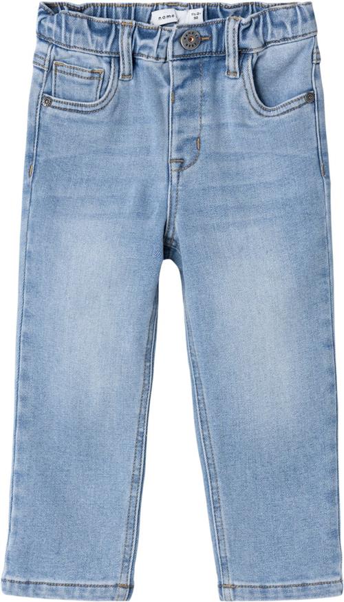 Se Name It Nmmsilas Tapered Jeans 1401tm L Str 92 - Blå Jeans Denim hos Magasin ved Magasin