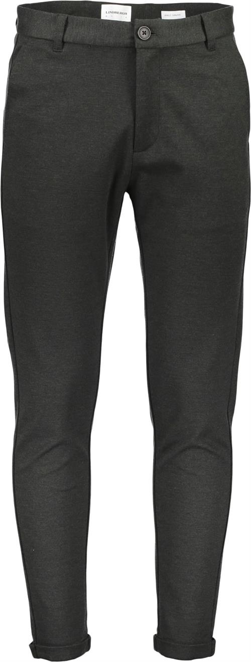 Lindbergh Superflex Knitted Cropped Pant Mand Army Mix Chinos Str XXL - hos Magasin