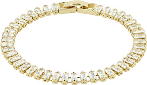 Se Pilgrim RUE Bracelet Goldplated one size - Kædearmbånd Uden Vedhæng hos Magasin ved Magasin