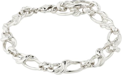 Pilgrim Rani Recycled Bracelet Silverplated one size - Kædearmbånd Uden Vedhæng hos Magasin