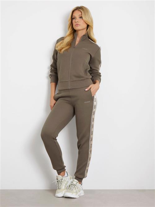 GUESS Britney Jogger Kvinde Equestrian Brown Sweatpants Str XL - hos Magasin