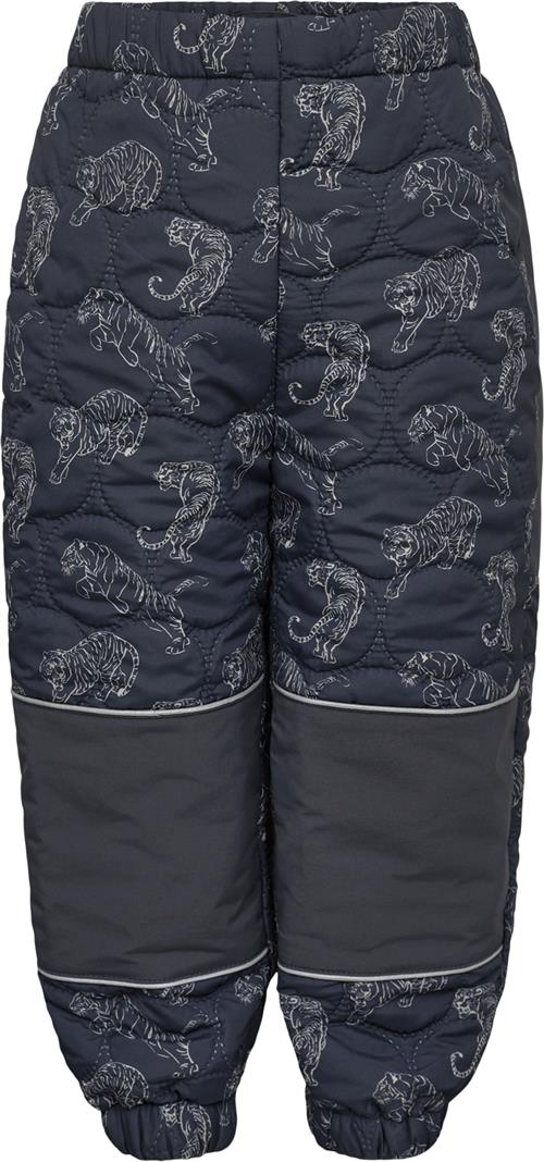 Sofie Schnoor Trousers Str 9-12 mdr / 80 cm - Blue Overtræksbukser hos Magasin