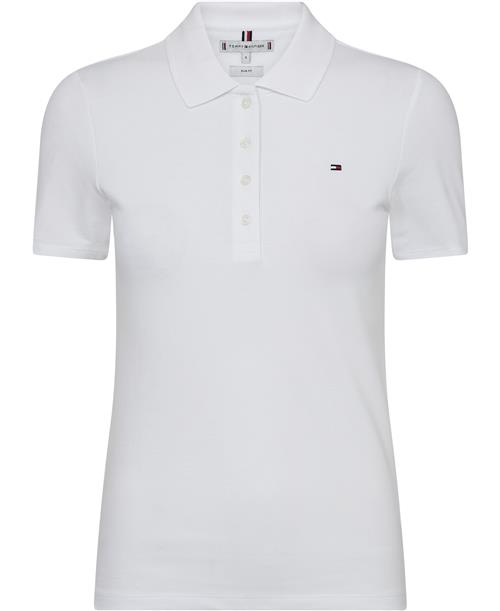 Se Tommy Hilfiger 1985 Slim Pique Polo SS Kvinde Ycf Kortærmede T-shirts Str L - hos Magasin ved Magasin