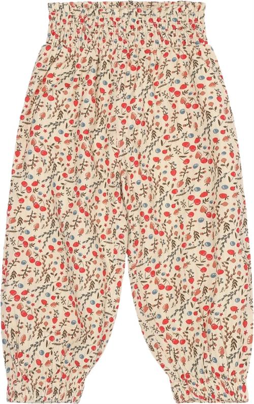 The New Tnslyanra Pants Str 68 cm - Angora Nature Aop Bukser Bomuld hos Magasin