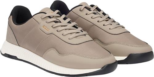 BOSS Titanium_Runn_Nypu Mand Dark Beige Sneakers Str 41 - hos Magasin