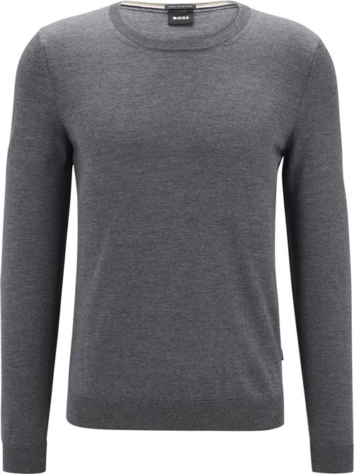 Se BOSS Boss Men Business Leisure Knitwear Mand 030 Sweaters Str L - hos Magasin ved Magasin