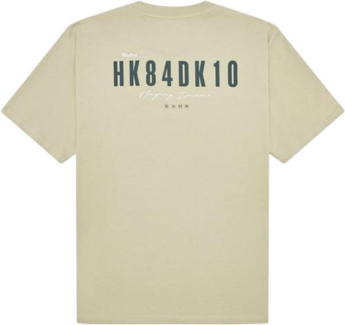 Se Woodbird Wbbaine 8410 Tee Mand Stone Kortærmede T-shirts Str L - hos Magasin ved Magasin