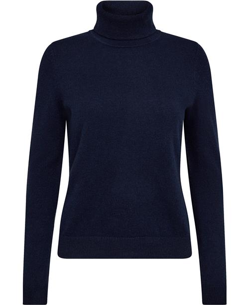 Se Christian Berg Kkarita ML - 100% Cashmere Kvinde Navy Sweaters Str L Cashmere - hos Magasin ved Magasin