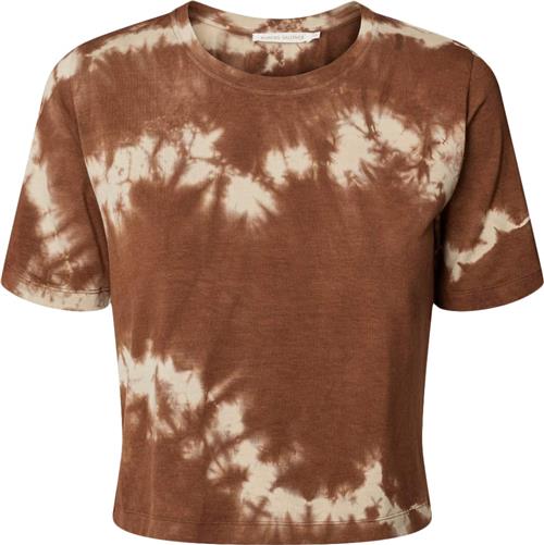 Rabens Saloner Nebula Tshirt - Liabella Kvinde Cacao Combo Toppe Str S - hos Magasin