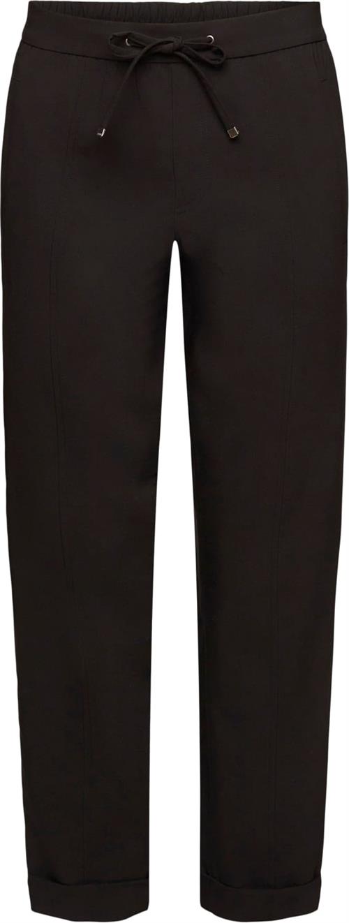 Se Esprit Jogger Kvinde Black Bukser Med Lige Ben Str 42 - hos Magasin ved Magasin