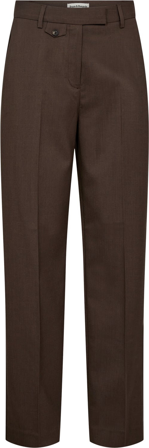 Bruun & Stengade BS Vespera Pants Kvinde Brown Bukser Str 40 - hos Magasin