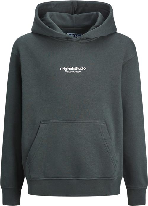 Jack & Jones Jorvesterbro Sweat Hood Noos JNR Str 128 Drenge - Forest River/loose Sweatshirts hos Magasin