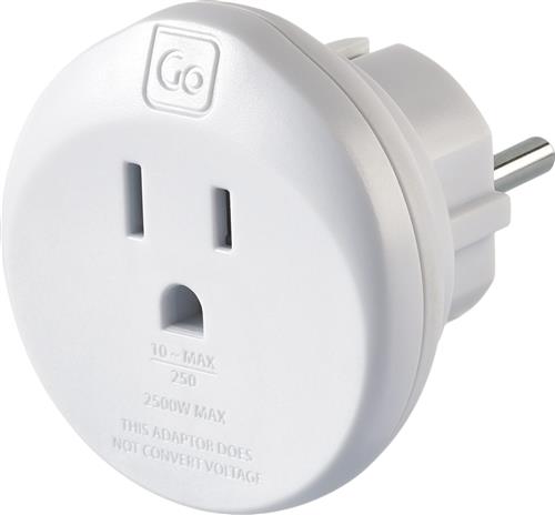 Se Go Travel Usaeu Adaptor One size - Rejsetilbehør hos Magasin ved Magasin