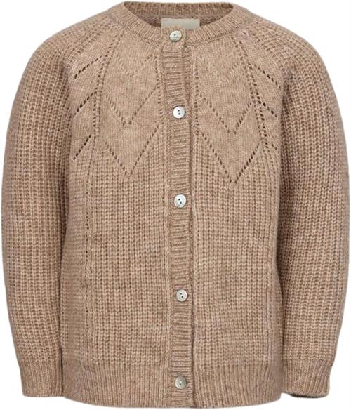 Se Sofie Schnoor Knit Str 3 år / 98 cm - Cashew Brown Strik hos Magasin ved Magasin