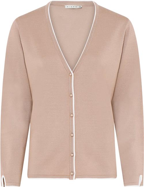 Se Micha BB Cardigan_ Bbviscoseknitw.Ed Kvinde Camel Cardigans Str XL - hos Magasin ved Magasin