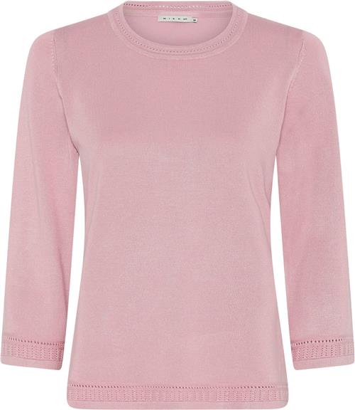 Se Micha BB Jumper_ BB Viscose Knit Kvinde Rose Sweaters Str XL - hos Magasin ved Magasin