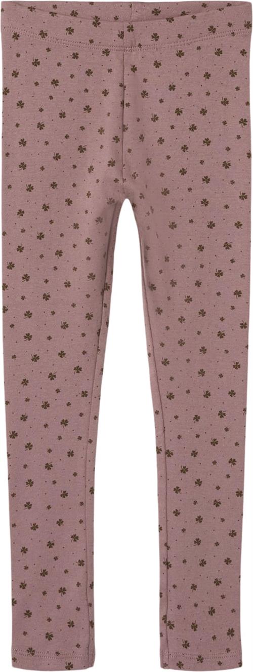 Se Name It Nmfnoella Slim Legging Str 92 - Twilight Mauve Leggings hos Magasin ved Magasin