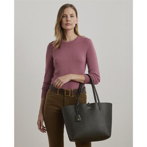 Se Lauren Ralph Lauren Faux Pebble Grainrvrsble Tote-tte- One size - Skuldertasker hos Magasin ved Magasin