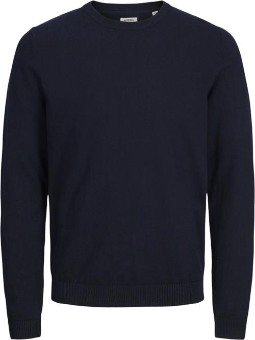 JJ-REBEL Jrebcallum Knit Crew Neck Noos Mand Blå Sweaters Regular Fit Str S - hos Magasin