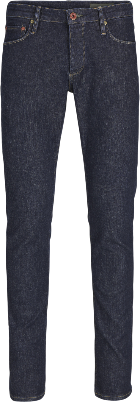 Jack & Jones Jjiglenn Jjevan JOS 777 LID Noos Mand Blue Denim Jeans Slim Fit Str "28/""32" - Denim hos Magasin