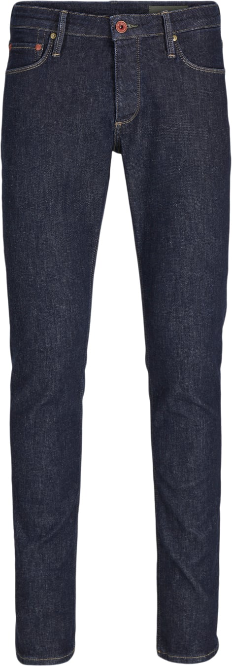 Jack & Jones Jjiglenn Jjevan JOS 777 LID Noos Mand Blue Denim Jeans Slim Fit Str "32/""36" - Denim hos Magasin