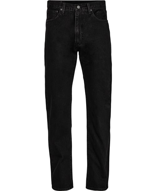 Levi's 555 Relaxed Straight Welcome T Mand Sort Jeans Relaxed Fit Str W32 / L34 - hos Magasin