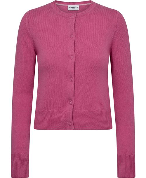 Marella Graphic Kvinde Cardinal Cardigans Str L - Uld hos Magasin