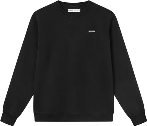 Se BLS Hafnia Essential Logo Crewneck 2 Mand Black Sweatshirts Str M - hos Magasin ved Magasin