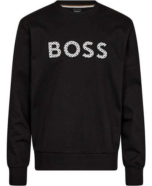 Se BOSS Csoleri 04 Mand Black Sweatshirts Str S - hos Magasin ved Magasin