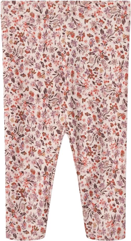 Se Wheat Jersey Leggings Jules Str 80/12m - Pale Rose Flowers Leggings Bomuld hos Magasin ved Magasin