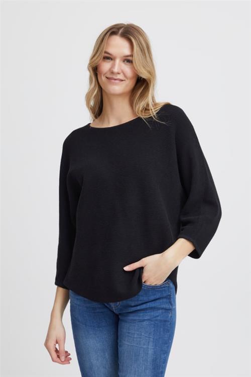 Fransa Frsinja PU 1 Kvinde Black Sweaters Str XXL - hos Magasin