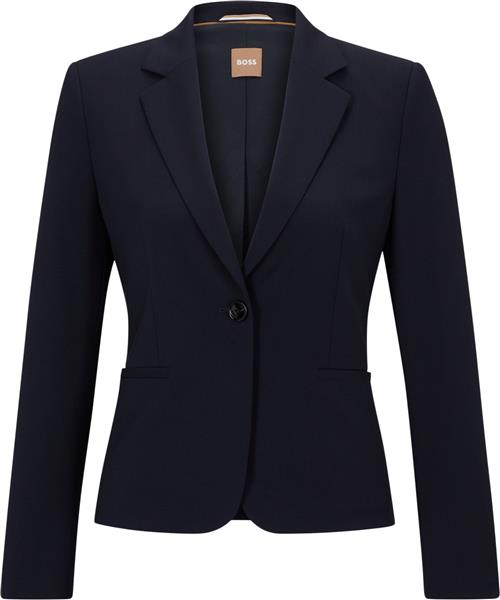 BOSS Jarua Kvinde Dark Blue Blazere Str 44 - hos Magasin