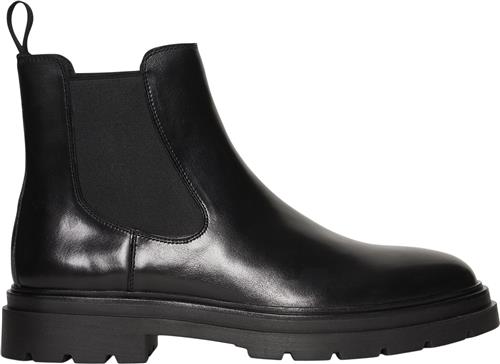 TGA by Ahler Chelsea Boot Mand Black Chelsea Boots Str 44 - hos Magasin