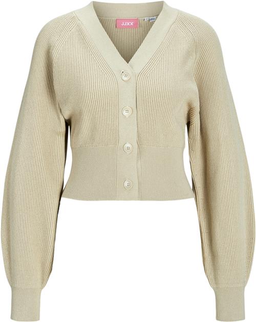 JJXX Jxstina Twist Cardigan Knit Kvinde Fog Cardigans Str M - hos Magasin