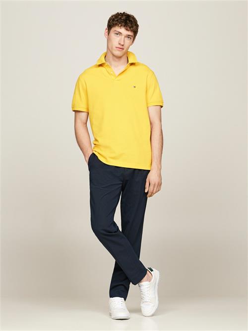 Se Tommy Hilfiger 1985 Regular Polo Mand Primary Yellow Kortærmede Poloer Str XXXL - hos Magasin ved Magasin