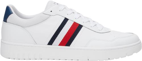 Se Tommy Hilfiger TH Basket Core Lite Mand White Sneakers Str 43 - hos Magasin ved Magasin