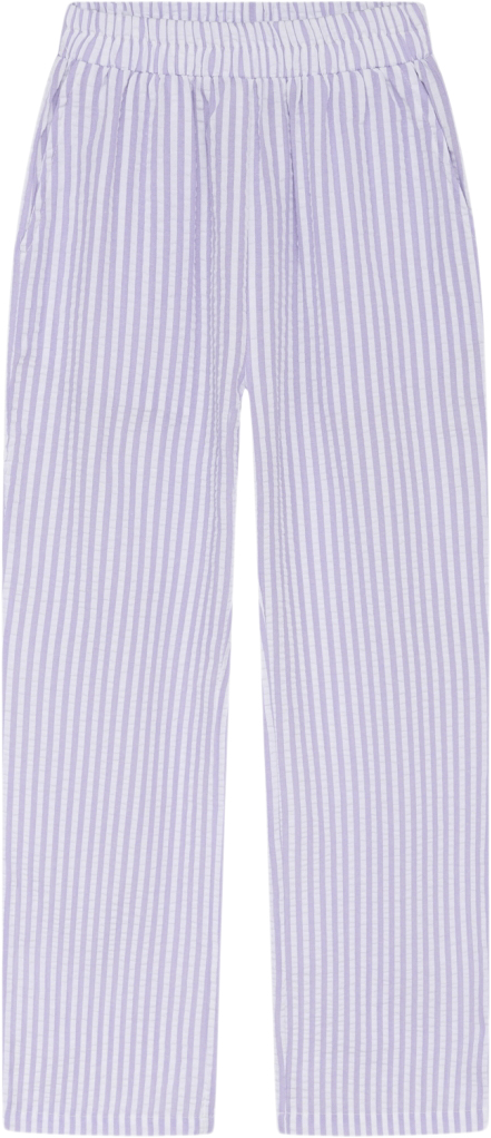 Se Grunt Tenna Striped Pant Str XL/16Y - Purple Bukser hos Magasin ved Magasin