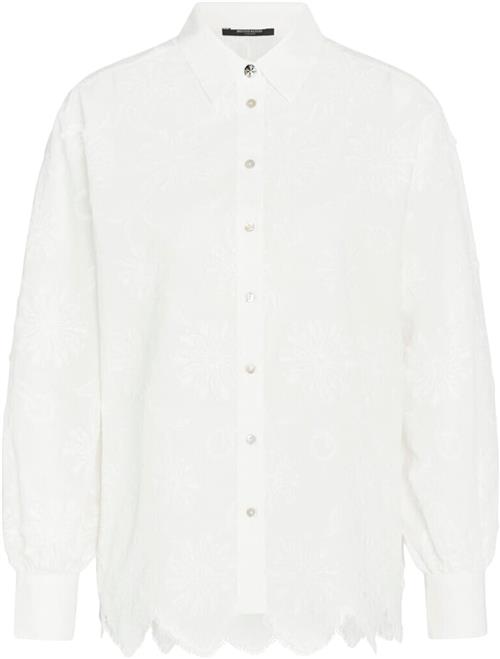 Bruuns Bazaar Prunusbbfelina Shirt Kvinde White Skjorter Str 40 - Bomuld hos Magasin