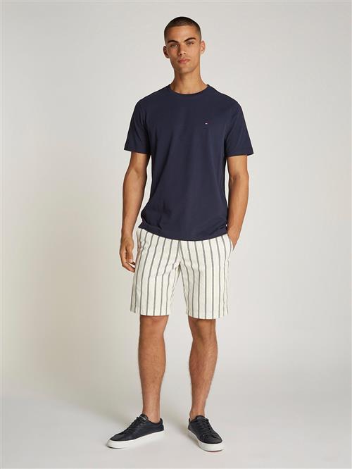 Tommy Hilfiger Essential REG FIT Solid TEE Mand Desert Sky Kortærmede T-shirts Str L - hos Magasin