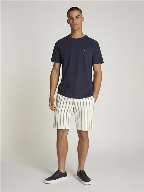 Tommy Hilfiger Essential REG FIT Solid TEE Mand Desert Sky Kortærmede T-shirts Str M - hos Magasin