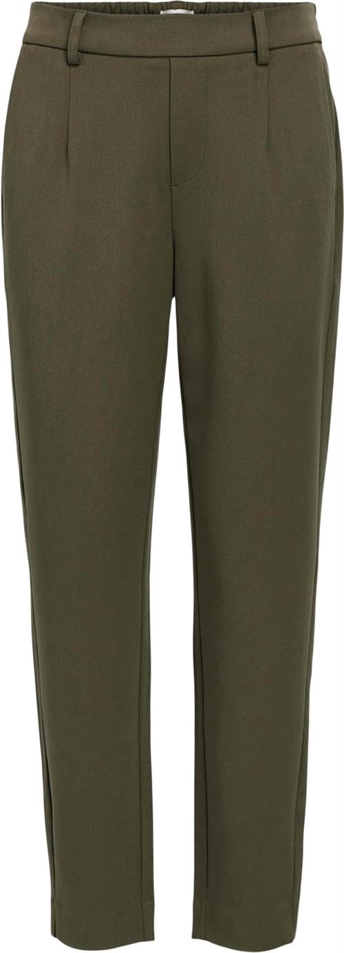 Object Objlisa Slim Pant Noos Kvinde Ivy Green Bukser Med Smalle Ben Str 38 - hos Magasin