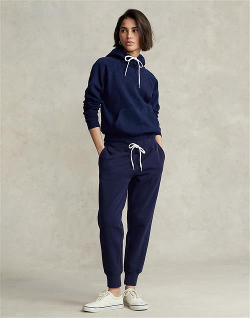 Polo Ralph Lauren Fleece Sweatpant Kvinde Blå Sweatpants Str L - hos Magasin