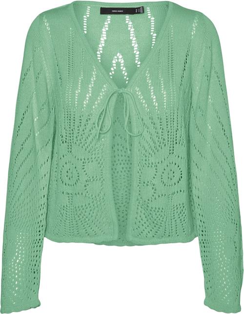 Se Vero Moda Vmsilja LS Vneck Cardigan Kvinde Katydid Cardigans Str L - hos Magasin ved Magasin