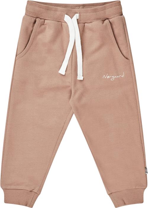 Mads Nørgaard - Copenhagen Soft Sweat Pavo Pants Str 4-6 mdr / 68 cm - Brun Bukser hos Magasin