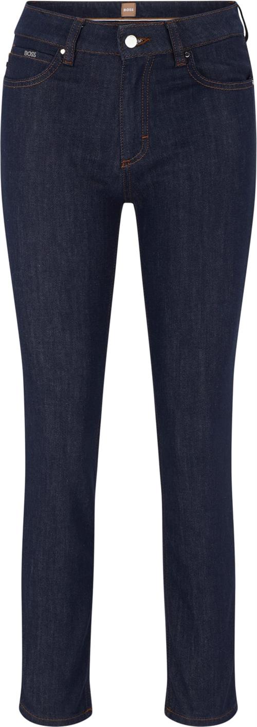 Se BOSS Jackie Slim MR C Kvinde Open Blue Skinny Jeans Str 27 - hos Magasin ved Magasin