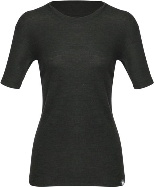 Asivik Asivik W Wool Tshirt, Pine XL - Baselayer Uld hos Magasin