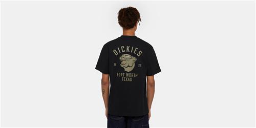 Se Dickies Dickies Panther TEE SS Black Mand Black Kortærmede T-shirts Str XL - hos Magasin ved Magasin